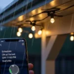 Smart Outdoor String Lights
